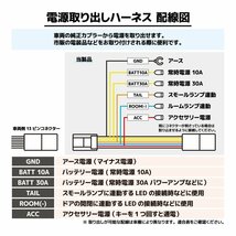 アルファード AGH45W R5.7～ トヨタ 電源取出し ハーネス オーディオ オプション コネクター キット ユニット 配線 変換 ETC ドラレコ_画像2