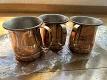 COPPER 100 HOME WARE 新光金属　マグカップ_画像1