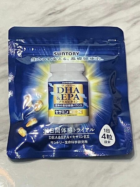 サントリー DHA＆EPA+セサミンEX 120粒　30日間お試し