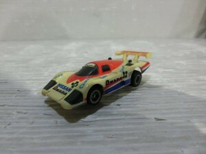 T【S3-75】【60サイズ】▲TOMY トミー/HOスロットカー AFX ニッサン マーチ86G アマダ No.32/ミニカー/※汚れ有