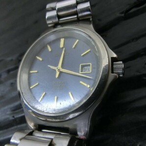 T【V3-59】【60サイズ】▲SEIKO セイコー/ソーラー チタニウム 腕時計 V145-0D60/撮影時動作OK/※擦れ傷有りの画像5