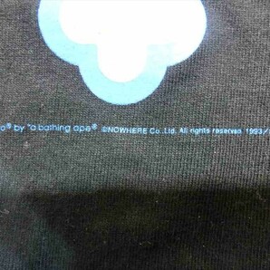 T【ヤ4-84】【送料無料】アベイシングエイプ/Bape ベイプ 半袖 Tシャツ/Mサイズ/メンズ/※使用感・汚れ・色褪せ有の画像2