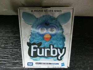 T【W3-97】【80サイズ】▲タカラトミー/Furby ファービー ソーダブルー/ジャンク扱い/※汚れ有