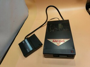 T【ユ4-26】【80サイズ】▲SONY/HBD-20W MSX 3.5インチ マイクロフロッピーディスクドライブ/ジャンク扱い/※傷・汚れ有