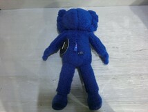 T【X3-68】【100サイズ】美品：タグ付き/KAWS カウズ/3000体限定 BFF Plush ブルー ぬいぐるみ_画像3