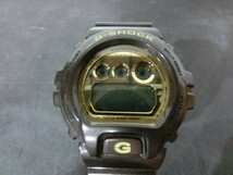 T【A4-36】【60サイズ】▲CASIO カシオ/G-SHOCK クォーツ メンズ 腕時計 DW-6900BR/電池切れ ジャンク扱い/※傷有り_画像2