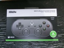 T【A4-99】【60サイズ】▲8BitDo SN30 Pro for Android Bluetooth コントローラー ゲームパッド/通電可/ジャンク扱い_画像1