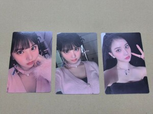 T【3み-86】【送料無料】VIVIZ ビビジ VarioUS ウナ EUNHA トレカ3枚セット/k-pop グッズ