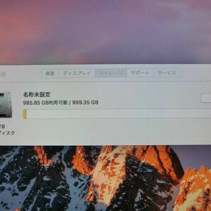 T【3ま-67】【140サイズ】Apple iMac Late2015 A1418/デスクトップパソコン/PC/簡易動作確認済/※傷・汚れ・破損有の画像6