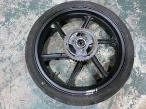 T【C4-06】【140サイズ】★ホンダ/NS-1 AC12 純正 リアホイール/HONDA/※傷・錆・汚れ・ヒビ有