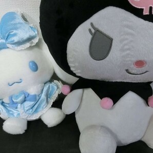 T【C4-36】【140サイズ】Sanrio サンリオ/ハローキティ シナモロール クロミ ポムポムプリン ぬいぐるみ 5点セットの画像3