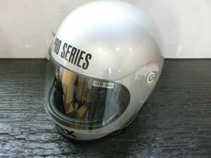 T[C4-62][100 size ]kno- industry /uvex PRO series F-2/ full-face helmet /L size 59~61cm/* material deterioration * dirt have 