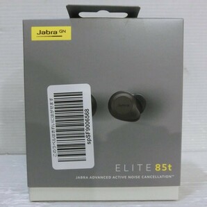 T【F4-15】【60サイズ】▲Jabra ジャブラ/ELITE85T ワイヤレスイヤホン/チタニウムブラック/通電可/ジャンク扱いの画像2