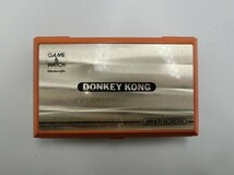 T【メ4-27】【60サイズ】▲任天堂 game&watch ゲームウォッチ donkey kong ドンキーコング DK-52/ジャンク扱い/※傷汚れ 錆 凹み有_画像1