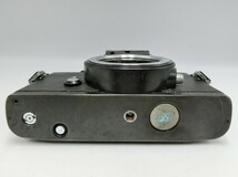 T【メ4-44】【60サイズ】▲MINOLTA XD ミノルタ フィルムカメラ ボディのみ ブラック/ジャンク扱い/※傷汚れ 錆 素材劣化有_画像4