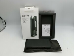 T【メ4-56】【60サイズ】▲美品/SONY ソニー ウォークマン NW-ZX100専用 レザーケース CKL-NWZX100/※パッケージ傷み有