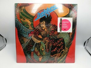 T【メ4-83】【80サイズ】▲未開封/LP/Dokken ドッケン/Beast From The East live in japan/60823-1/※潰れ・パッケージ傷み有