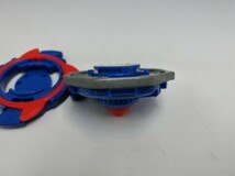 T【メ4-90】【送料無料】Beyblade 爆転シュート ベイブレード ラグーンF 青龍カラーバージョン/※傷汚れ・表面削れ有_画像5