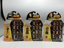 T【ヨ4-19】【100サイズ】未開封/Hasbro ハズブロ star wars スターウォーズ フィギュア 10点セット/※パッケージ傷み有_画像3