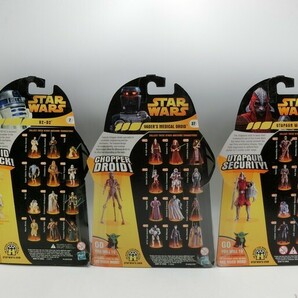 T【ヨ4-19】【100サイズ】未開封/Hasbro ハズブロ star wars スターウォーズ フィギュア 10点セット/※パッケージ傷み有の画像5