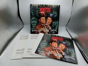 T【ヨ4-37】【80サイズ】▲LD3枚組/abbott & costello meet the monsters collection/CLV41787/洋画/※ジャケット傷み有