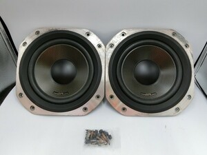 T【ヨ4-53】【100サイズ】Pioneer パイオニア S-X720 ウーハー スピーカー/ジャンク扱い/※傷汚れ 破損 錆 凹み有