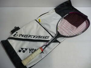 美品 YONEX ヨネックス i-NEXTAGE アイネクステージ500 iNX500 軟式テニスラケット