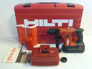 美品 HILTI ヒルティ 充電式ロータリハンマードリル TE6-A