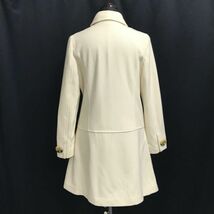 ミッシェルクラン/KLEIN PLUS★春秋/スプリングコート/ひざ丈【38/レディースM/アイボリー/ivory】Jacket/Jumper◆BH613_画像3