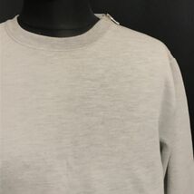 アダムエロペ/Adam Et Rope★肩ジッパー付き/スウェットトレーナー【メンズL/ライトグレー/light gray】Tops◆BH654_画像10