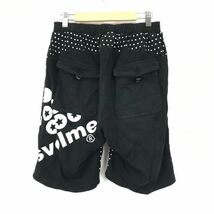 SVOLME/スボルメ★ハーフパンツ【メンズL/股下25cm/black/黒】スウェット/スポーツウェア/Pants/Trouser◆BH675_画像2