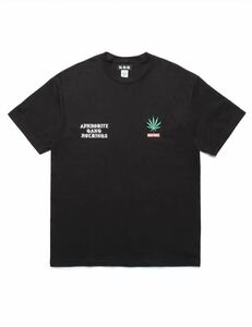 wacko maria × 舐達麻 × High times ブラック　Tシャツ　Lサイズ