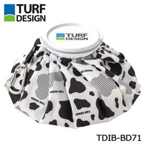 新品★ターフデザイン★TURF DESIGN★TDIB-BD71 アイスバッグ カラビナ付き★氷のう★アイシング 熱中症対策★ホワイト/ブラック