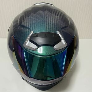 アストン フルフェイスヘルメット GT-1000F カーボン イリジウムの画像3