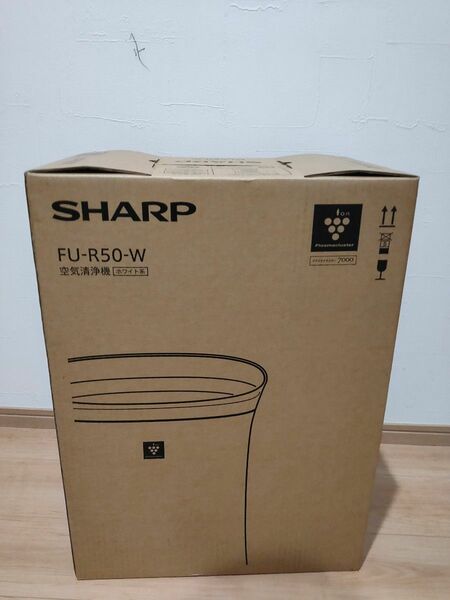 SHARP 空気清浄機 FU-R50-W 新品未開封 プラズマクラスター