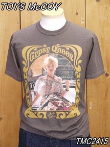 新品 トイズマッコイ マリリンモンロー GYPSY QUEEN 半袖Tシャツ ダークチャコール M TMC2415 toysmccoy