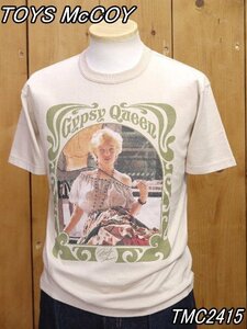 新品 トイズマッコイ マリリンモンロー GYPSY QUEEN 半袖Tシャツ ベージュ M TMC2415 toysmccoy