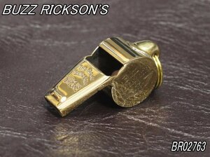 新品 バズリクソンズ オリジナル ブラスホイッスル Buzz Rickson's Brass Whistle 笛 BR02763