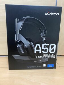 ASTRO A50 ワイヤレス ヘッドセット ＋ ベース ステーション A50WL-002（ブラック）