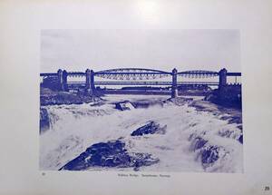 20240410020〇世界橋梁写真集 Railway Bridge ノルウェー 大正１５年〇和本古書古文書