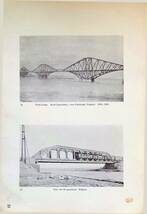 20240410023〇世界橋梁写真集 Forth Bridge イギリス Port rail de grammeue ベルギー 大正１５年〇和本古書古文書_画像1