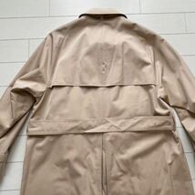 極上美品 一枚袖 コットン100 70s aquascutum アクアスキュータム ロングコート イングランド製　パーバリー ビンテージ サイズ日本人L_画像8