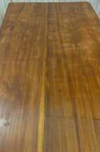 B-844§W149×D90×H75 チーク材のダイニングテーブル 無垢 アンティーク ビンテージ 作業台 店舗什器 展示台 机 stk_画像9