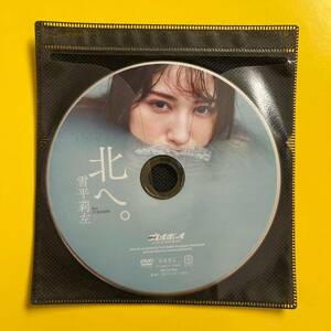 【プレイボーイ付録DVD】雪平莉左 『北へ。』 2022 送料120円～