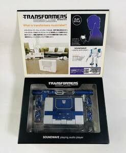 ◆ Transformers★ＳＯＵＮＤＷＡＶＥ　－ｐｌａｙｉｎｇ　ａｕｄｉｏ　ｐｌａｙｅｒ－ＳＰＡＲＫ　ＢＬＵＥ★ジャンク★