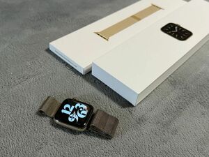 新品未使用　Apple Watch アップル ウォッチ　ゴールドステンレス