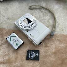 SONY ソニー Cyber-shot サイバーショット DSC-WX350 コンパクトデジタルカメラ バッテリー付属中古_画像1