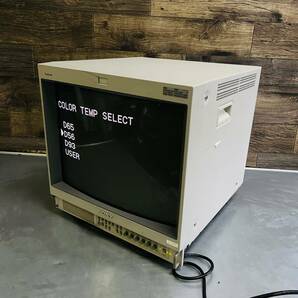 SONY/ソニー/カラービデオモニターPVM-20M2MDJ/TRINITRON COLOR VIDEO MONITOR/通電確認/電源コードなし動作確認済の画像1