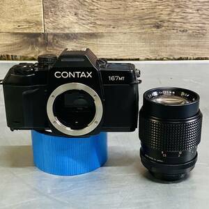 CONTAX 167MT HANIMEX 1:2.8 f=135mm 一眼レフ マニュアルフォーカス フィルカメラ 光学機器現状品動作未確認ジャンク品