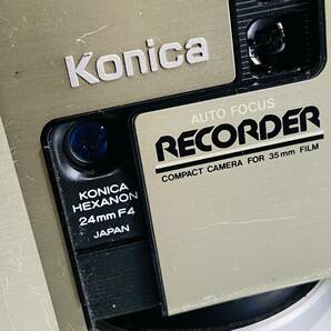 Konica AUTO RECORDER COMPACT CAMERA FOR 35mm FILM 動作品 中古品 の画像3